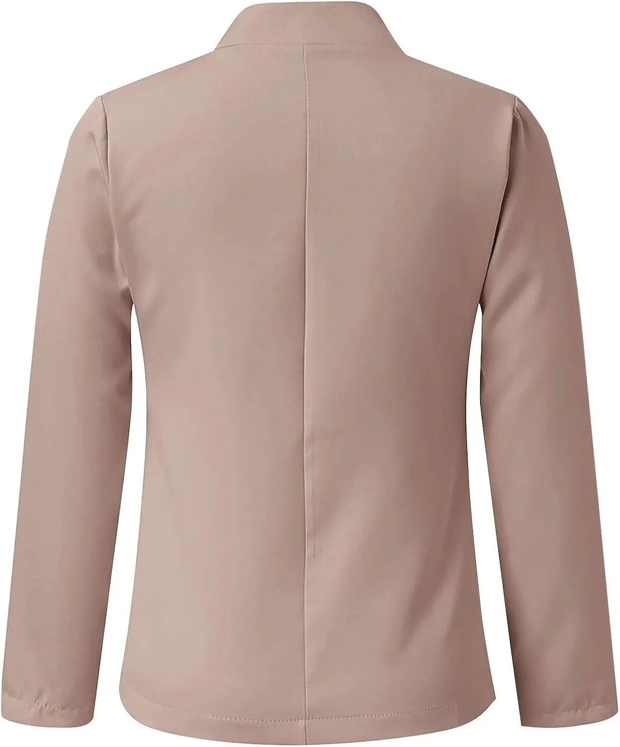 Womens Blazers for Work Casual Work Women Jacket Open Front Wool Fashion Cardigan Loose Fit With Pockets Blazer