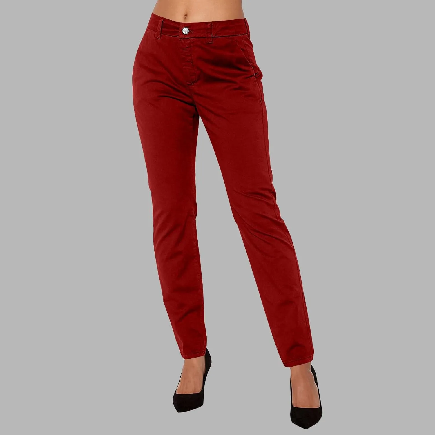 Womens Dress Pants Tretchy Pull On Straight Leg Business Casual Trousers Dressy Slacks Dress Pants for Office Work