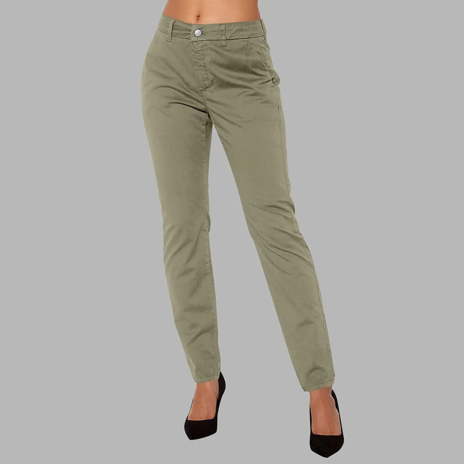 Womens Dress Pants Tretchy Pull On Straight Leg Business Casual Trousers Dressy Slacks Dress Pants for Office Work