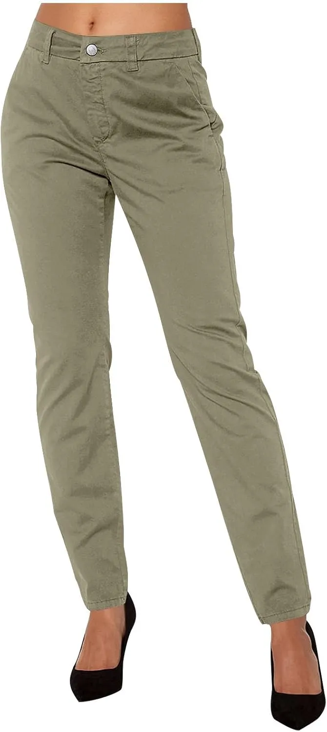 Womens Dress Pants Tretchy Pull On Straight Leg Business Casual Trousers Dressy Slacks Dress Pants for Office Work
