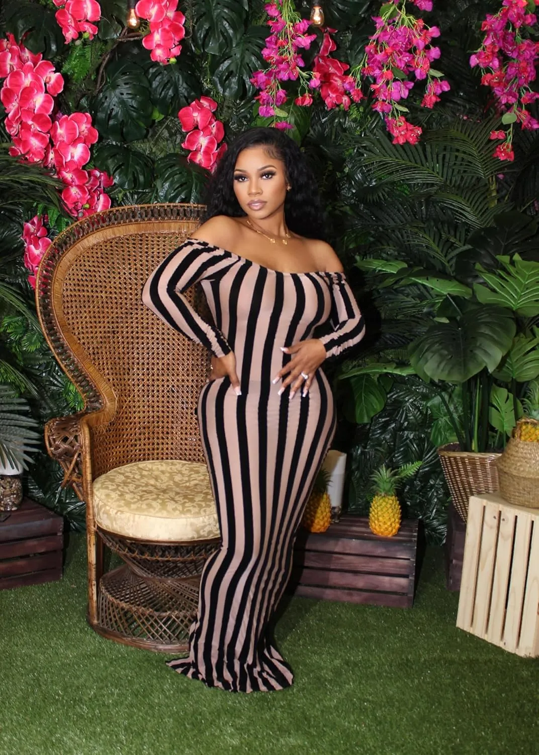 Womens Long Sleeve Off The Shoulder Maxi Dress Sexy Bodycon Midi Dresses Club Outfits