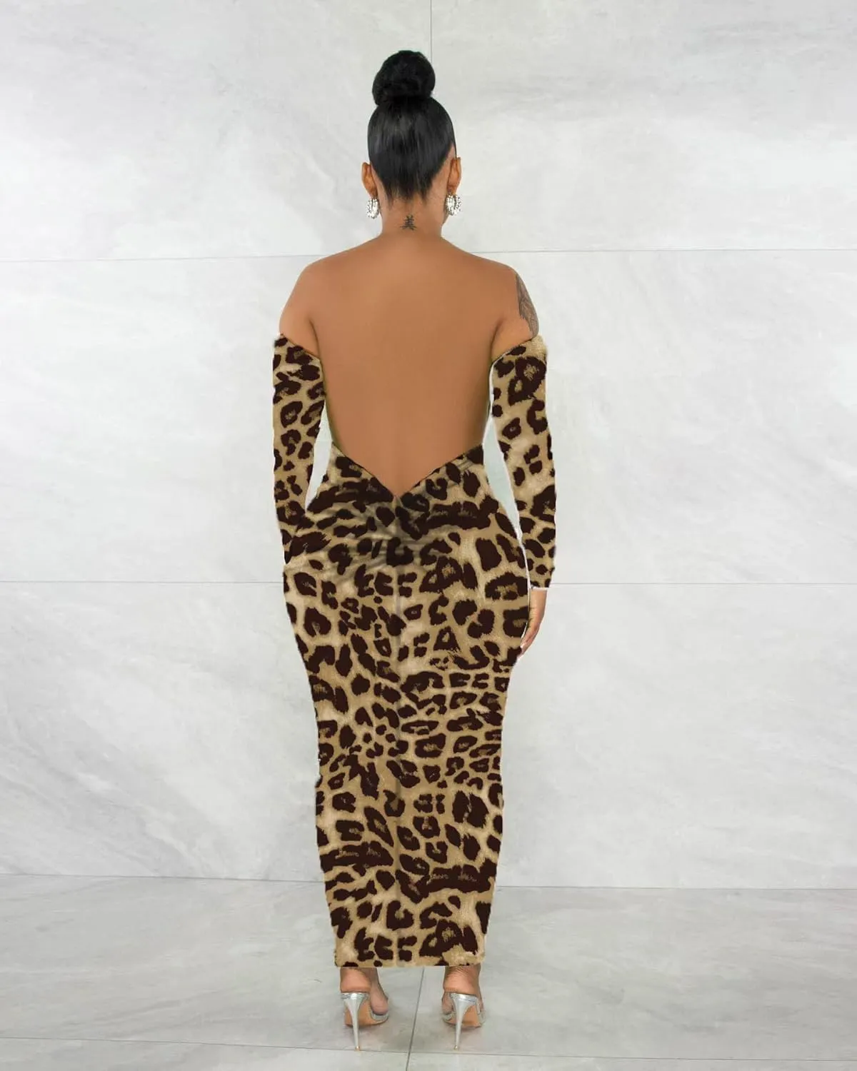 Womens Long Sleeve Off The Shoulder Maxi Dress Sexy Bodycon Midi Dresses Club Outfits