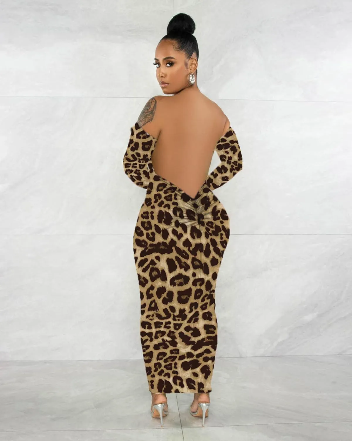 Womens Long Sleeve Off The Shoulder Maxi Dress Sexy Bodycon Midi Dresses Club Outfits