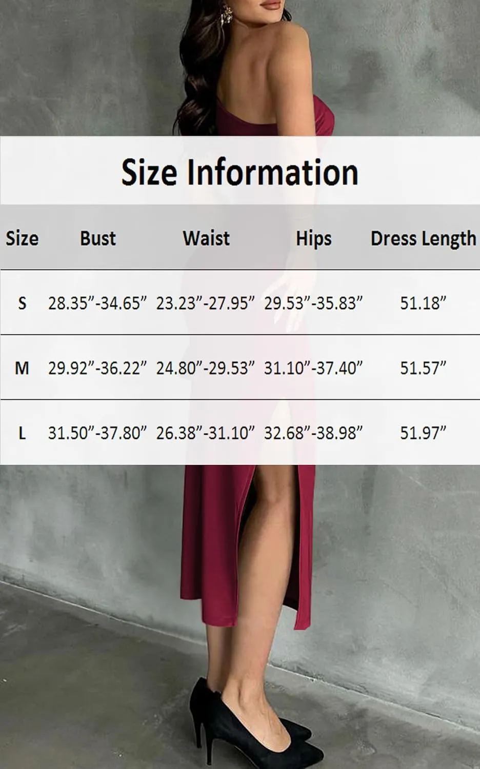 Womens' Sexy Summer One Shoulder Bodycon Long Stretchy Skin Tight Side Slit Date Night Dresses